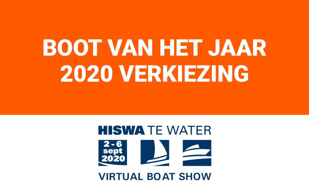 Uitnodiging voor nominatie Boot van het Jaar 2020 verkiezing