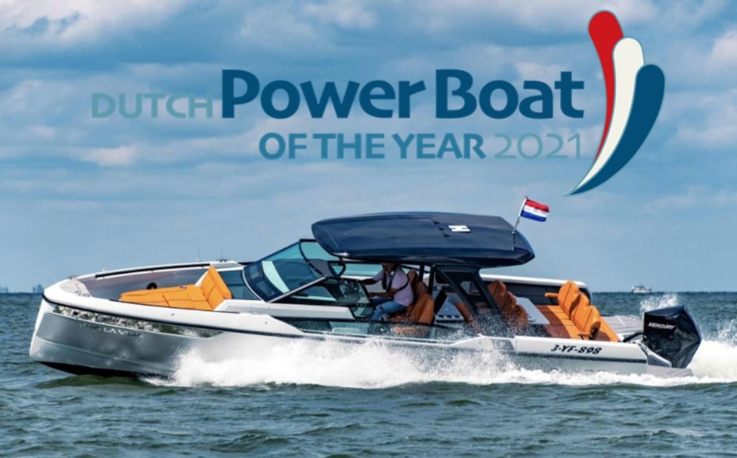 Saxdor 320 GTO benoemd tot Dutch Powerboat of the Year 2021